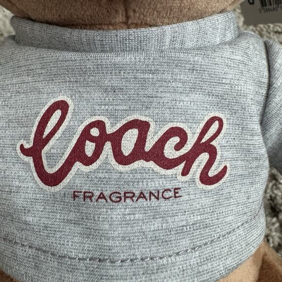 NWT 2023 Coach Fragrance Plush Brown Teddy Bear Logo T-Shirt Limited Edition - Picture 6 of 6